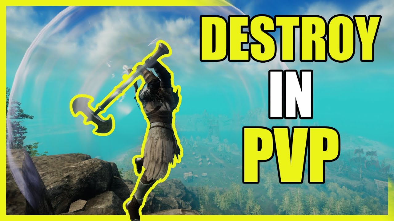 Great Axe the unstoppable PVP terror - New World