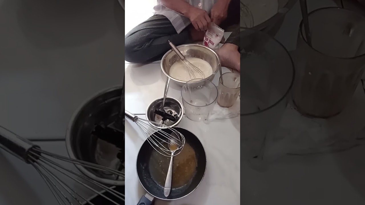 Praktek buat kue Semprong