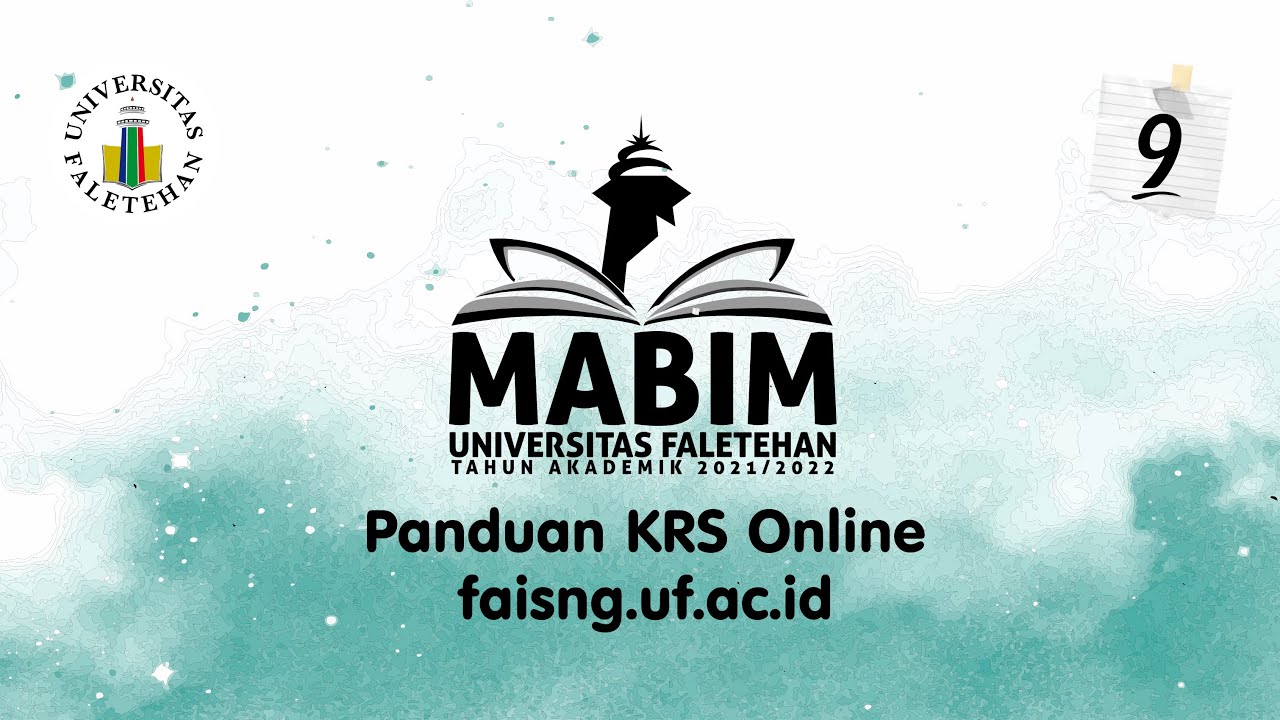 MASA BIMBINGAN (MABIM) 2021/2022 - UNIVERSITAS FALETEHAN : KRS ONLINE