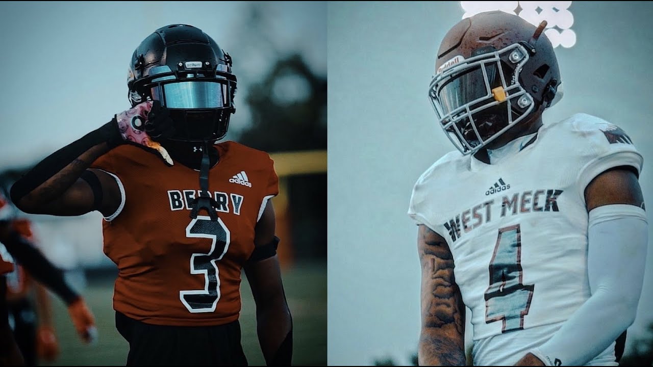 Westside Rivalry! Phillip O. Berry (NC) vs West Meck (NC) High School Football