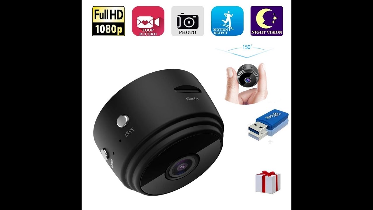 LDPmade Magnetic base Hidden WiFi 1080P Spy Camera
