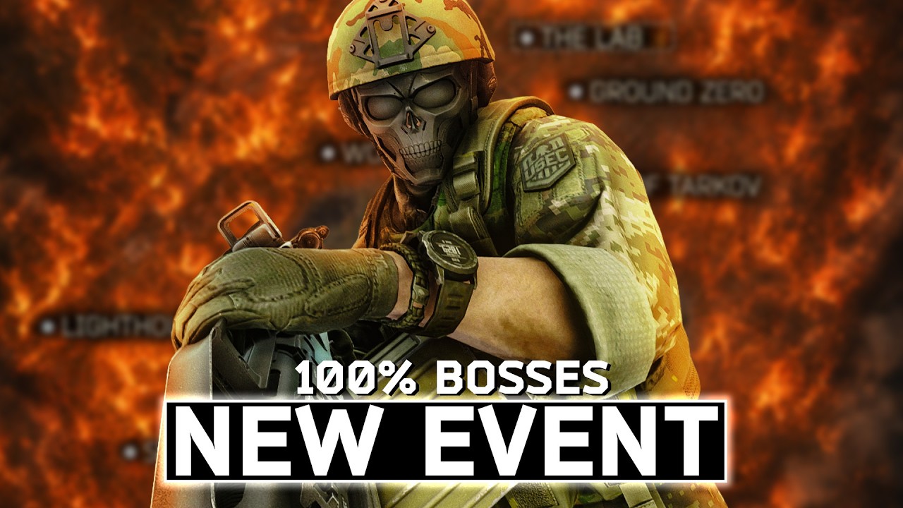 First Look At New Tarkov EVENT! (100% Boss Spawns)