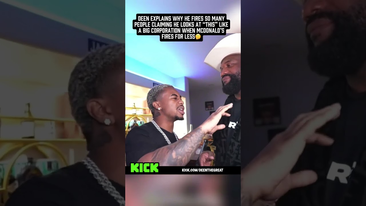 DEEN EXPLAINS WHY HE FIRES SO MANY PEOPLE CLAIMING HE LOOKS AT 