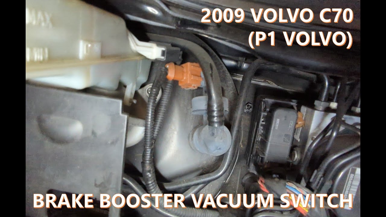 2009 Volvo C70 T5 M66: Brake Booster Vacuum Switch - Testing & Replacement