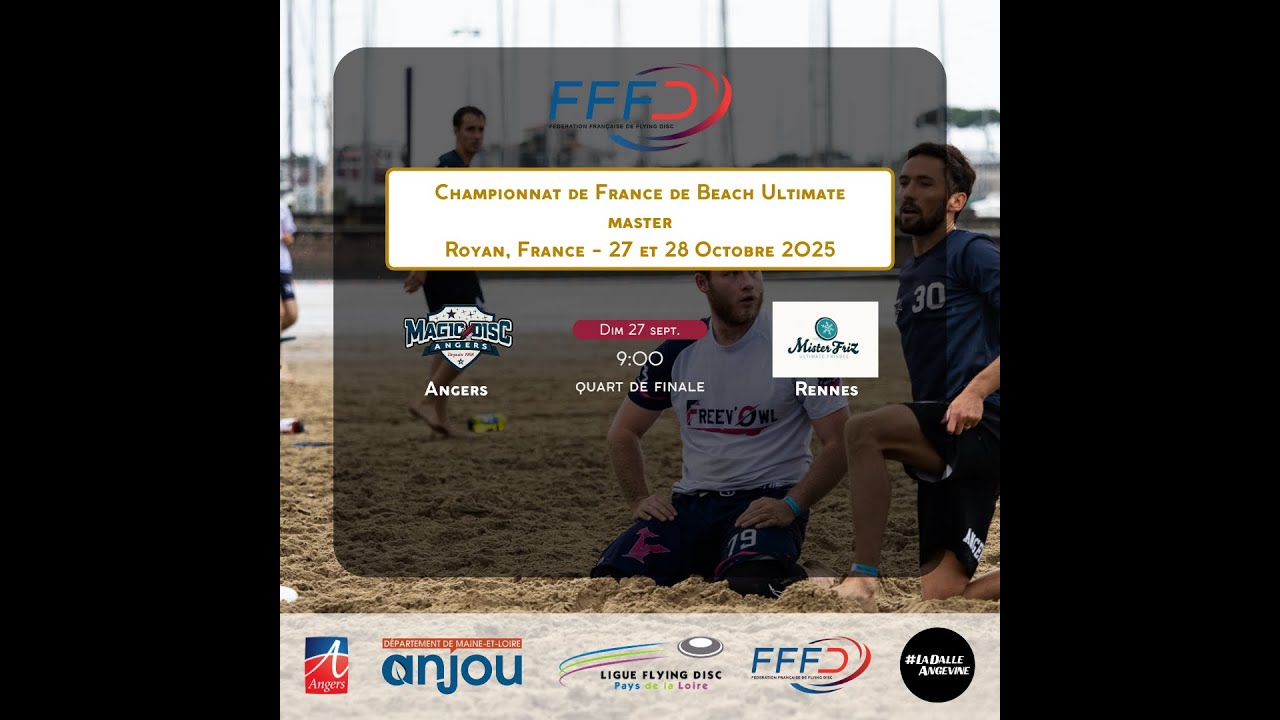 Magicdisc - Mr Friz 1- Championnats de France Master Beach 2025