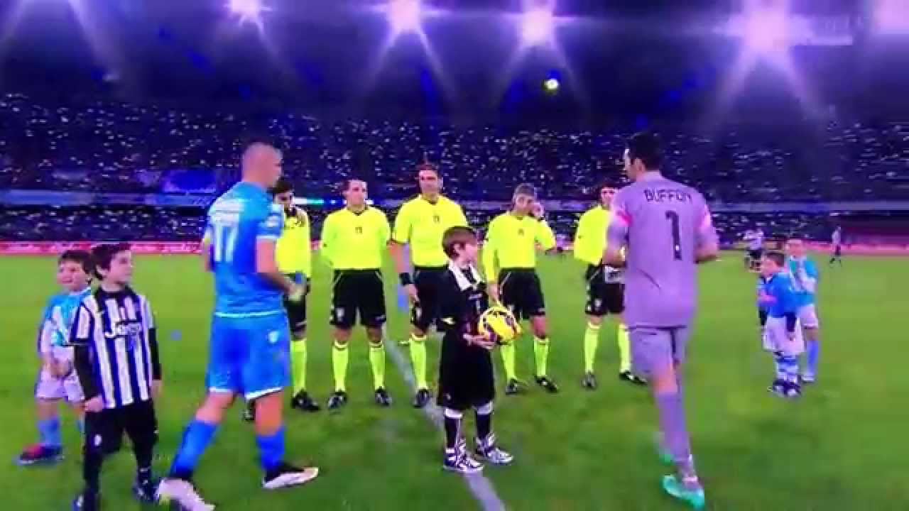 Tributo del San Paolo a Pino Daniele Napoli-Juve