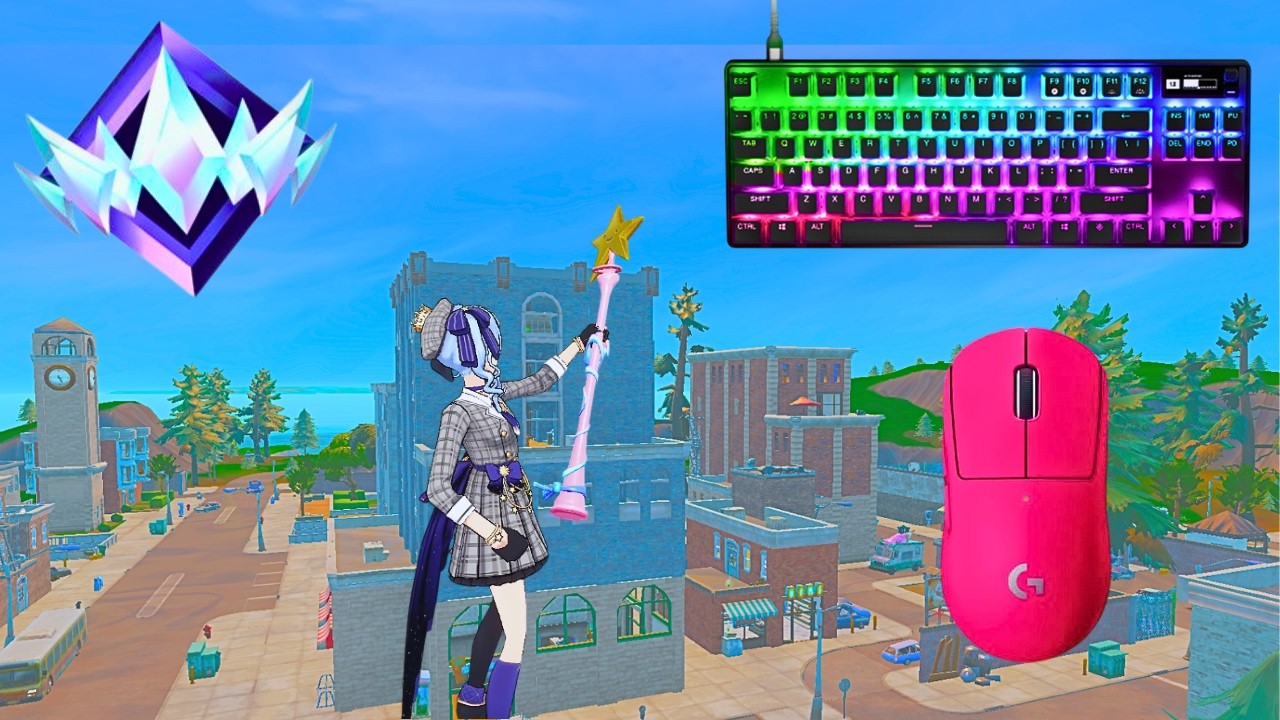 Fortnite Unreal Ranked Reload | Keyboard & Mouse Gameplay | 240 FPS  | 4K