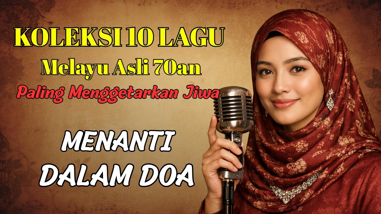 Lagu Melayu Jadul 70an Paling Menyentuh Hati | Doa, Rindu & Air Mata
