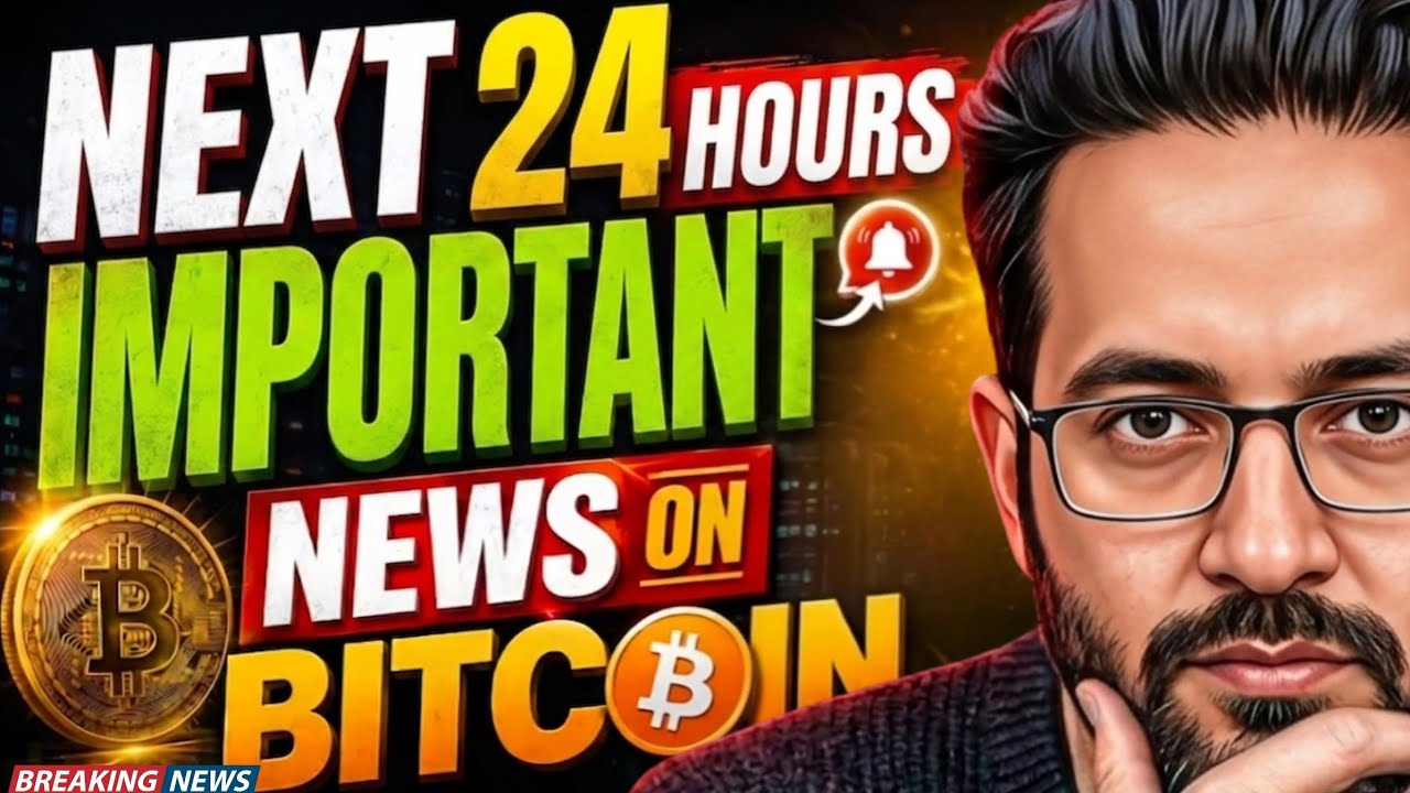🚨 NEXT 24 Hours Important ⚠️ Latest Crypto Market Analysis & BTC News Updtaes Today