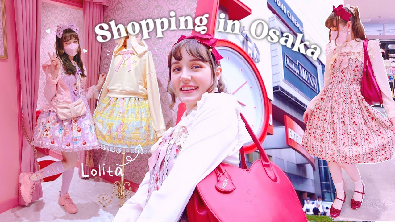 Покупки одежды в Осаке 🛍 | kawaii fashion 🎀 видео о жизни в Японии