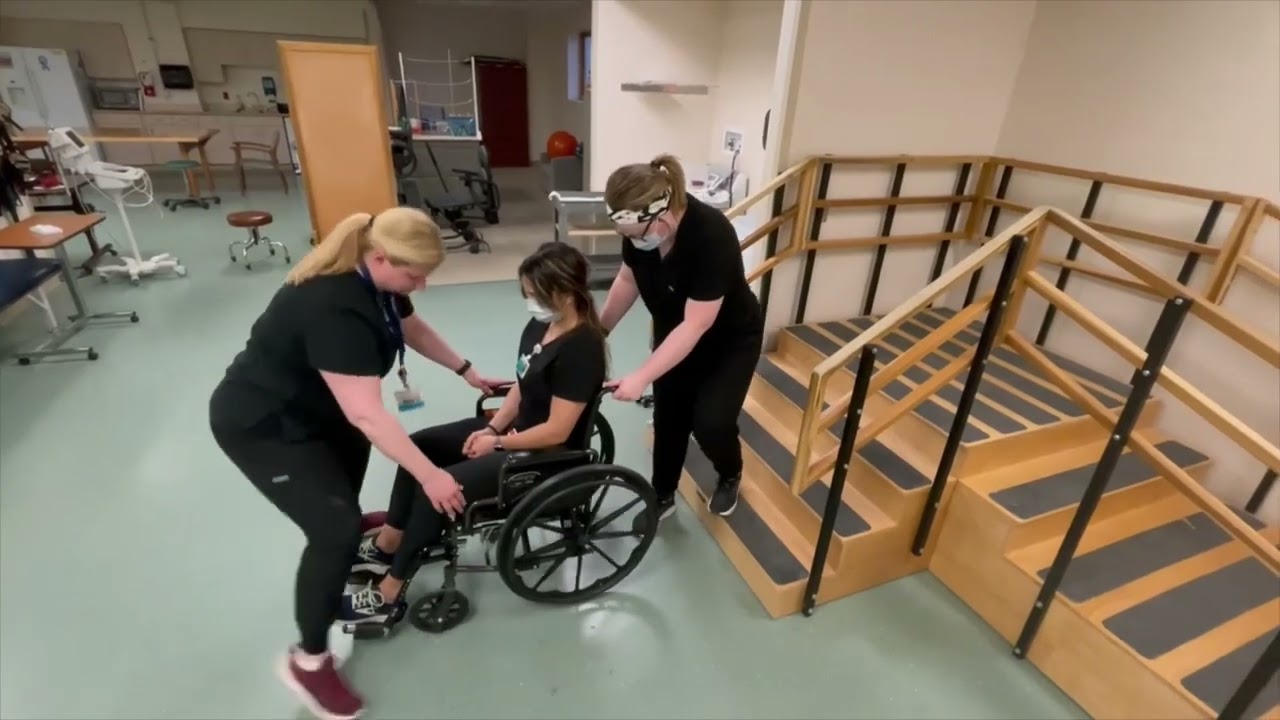 Bump Up and Down Stairs in a Wheelchair