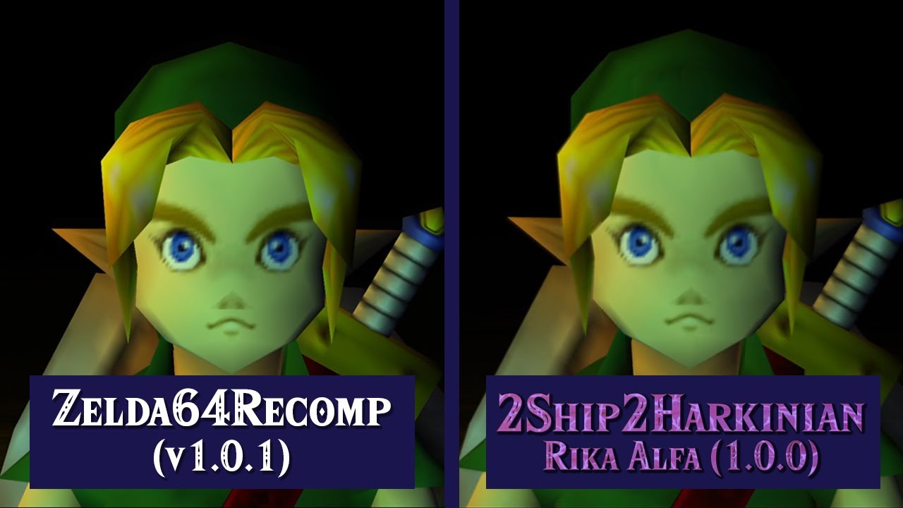 The Legend of Zelda: Majora's Mask PC Ports Comparison | Zelda64Recomp vs 2Ship2Harkinian
