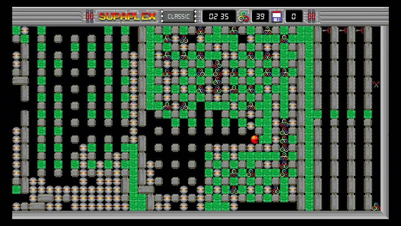 [SUPAPLEX CLASSIC] - LV. 95 : GOOD LUCK