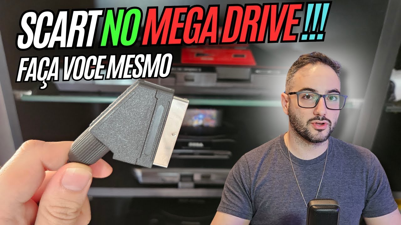 Como Fazer Seu Próprio Cabo SCART Blindado do Mega Drive – Guia Completo!