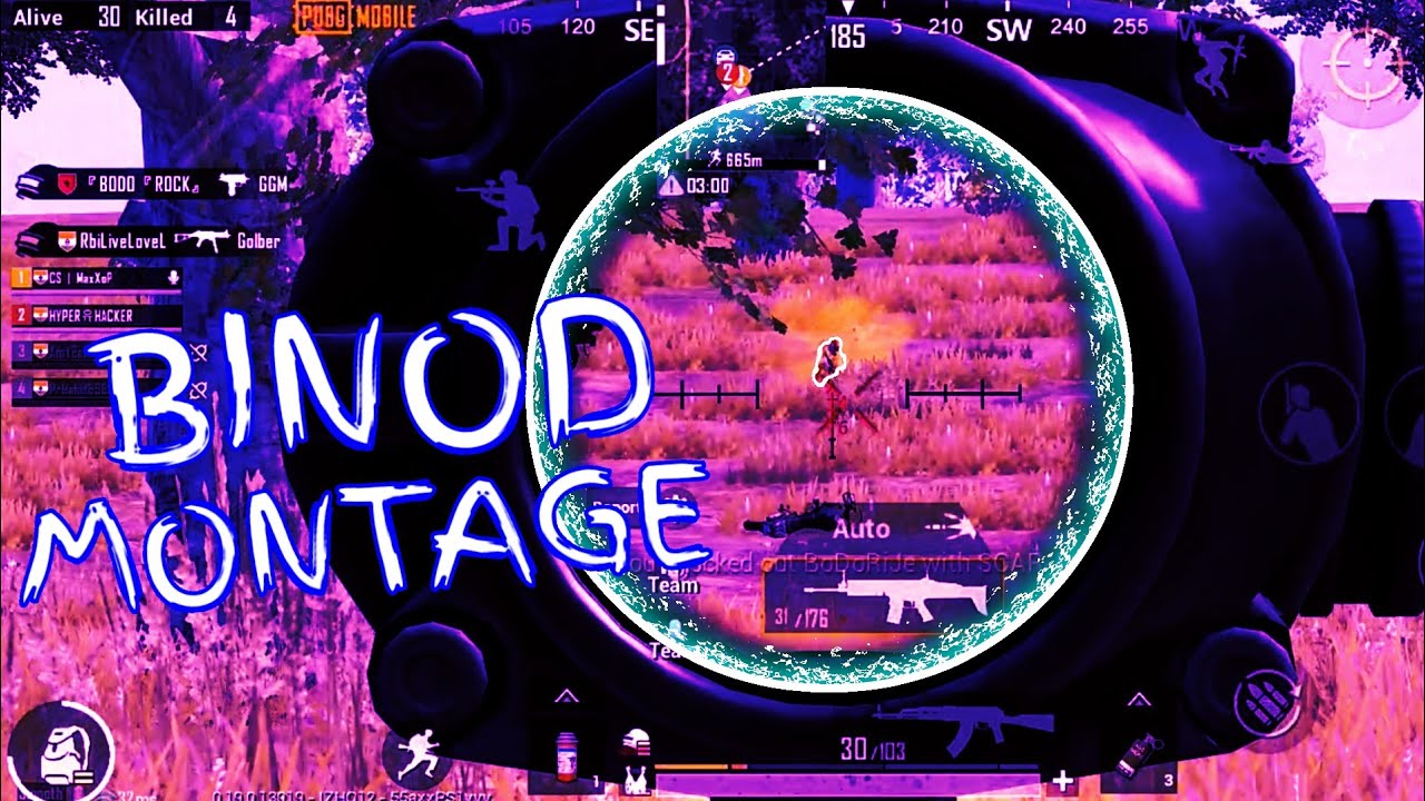 PUBG MOBILE | 😁 BINOD 😁 | 🔥 MONTAGE 🔥| ❤️ BINOD OP ❤️ | MiXxGAMING🔥