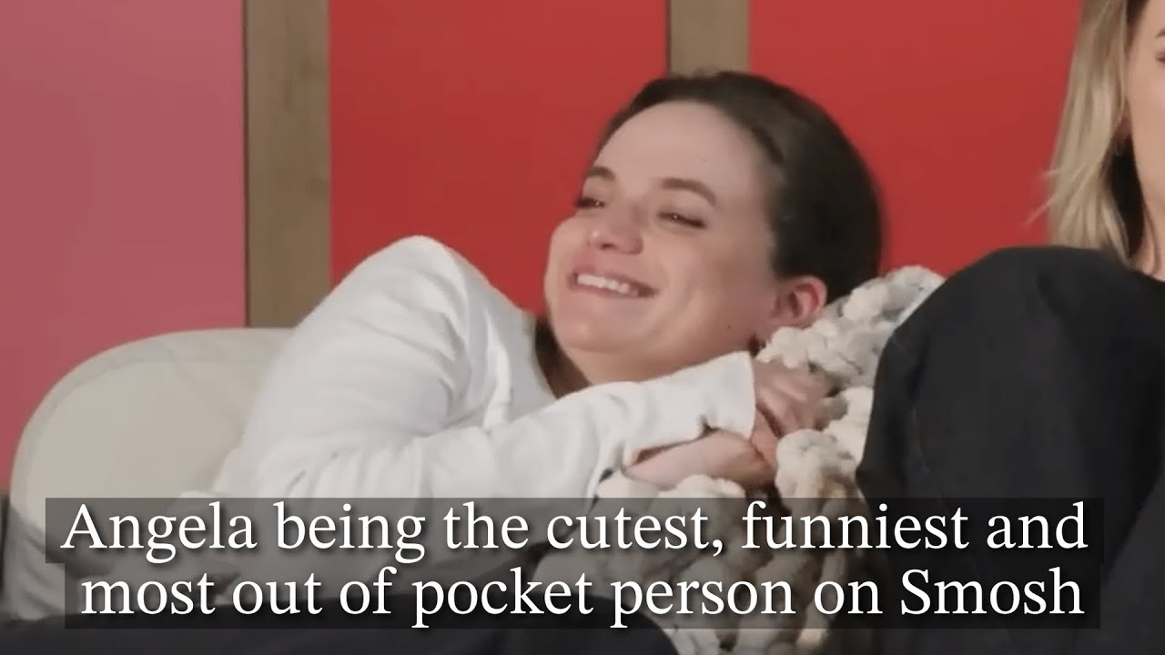 Angela being the cutest, funniest and most out of pocket person on Smosh
