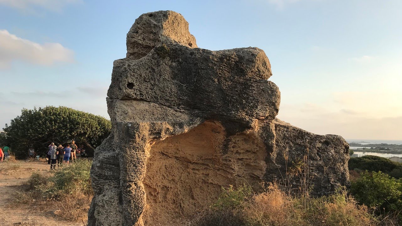 Atlit, the Ch&acirc;teau P&egrave;lerin and Le Destroit fortresses, ancient quarry