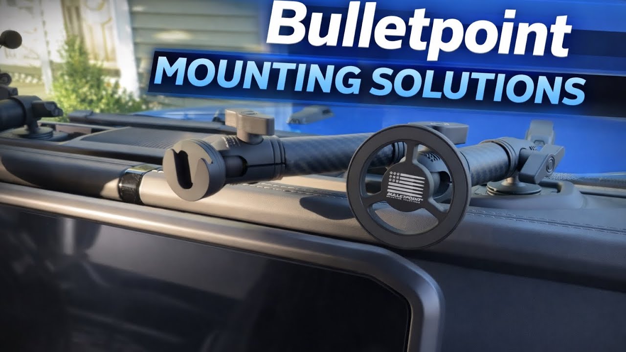 Как установить шаровое крепление Bulletpoint Mounting Solutions со стороны пассажира