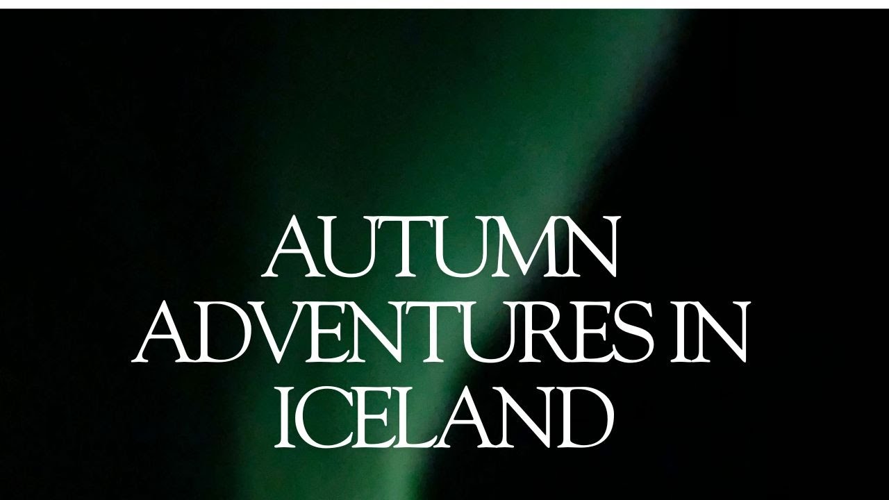 Autumn adventures in Iceland as a family of 5 - Geysirs, Northern Lights, Waterfalls, Volcanos...