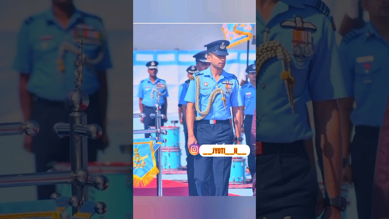 Airforce officer 💙🔥🔥 ADC to the president sqdr ldr saurabh sharma #trending #viral #defence