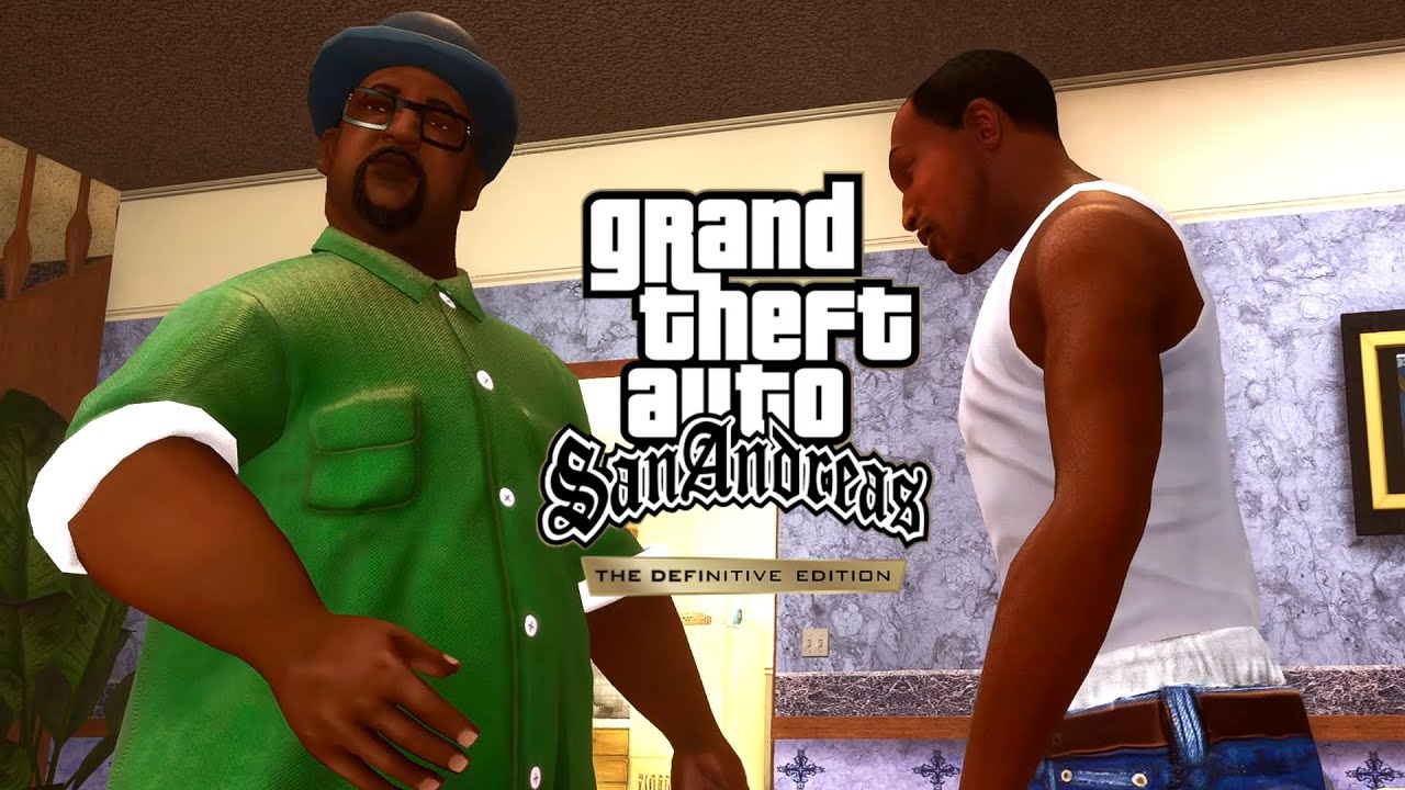 GTA SAN ANDREAS (Edição Definitiva) - #1: Início! Los Santos de um jeito que eu nunca vi