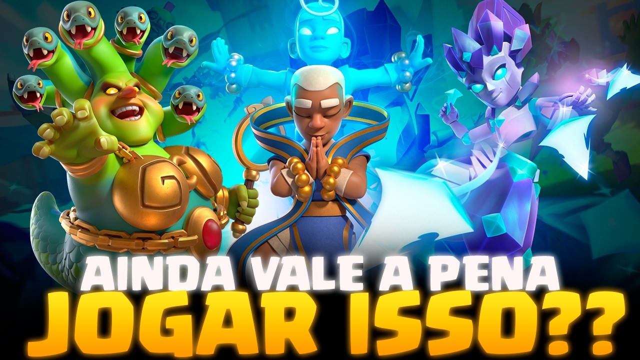 MODO CANSADO DO CLASH ROYALE VALE A PENA JOGAR? COMBINAÇÕES TATICAS...