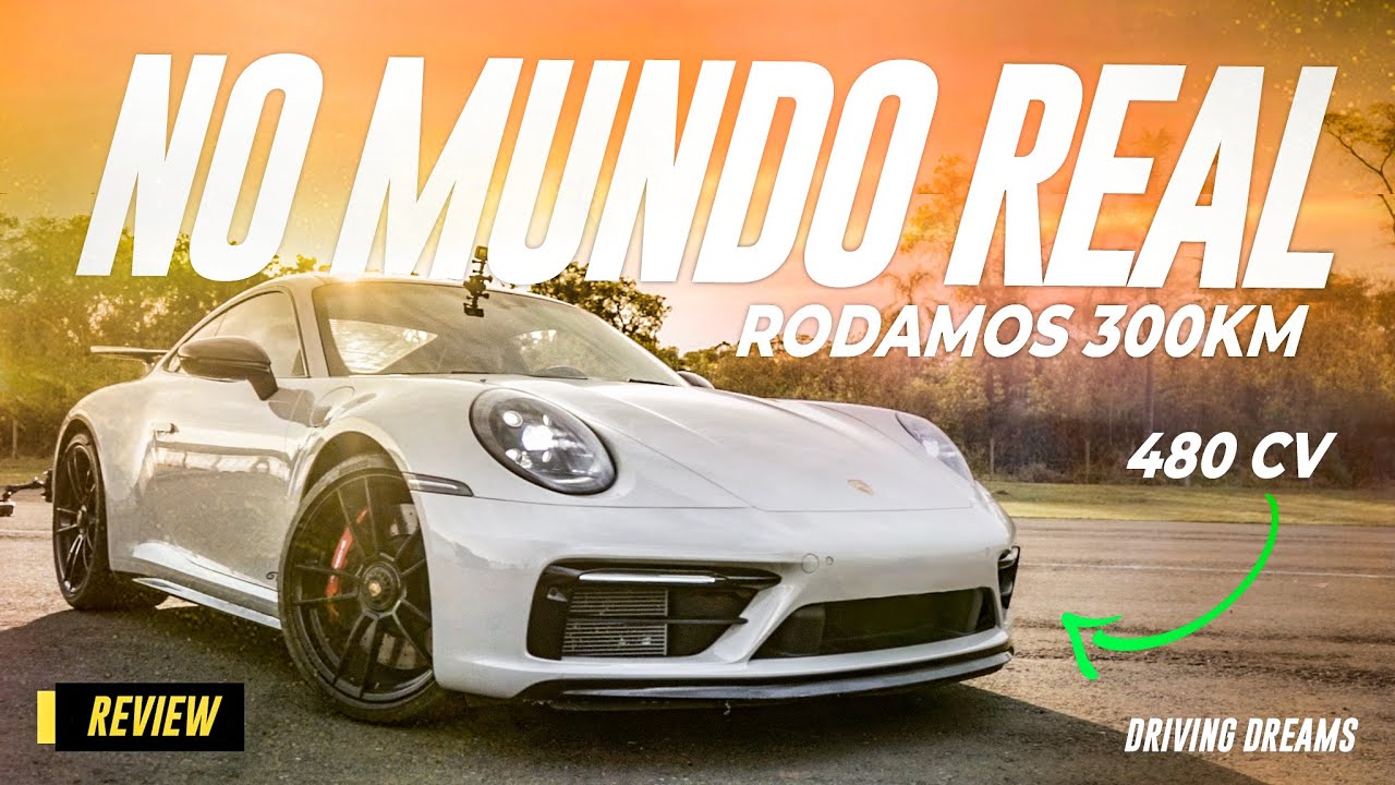 Porsche 911 Carrera GTS no mundo real! Rodamos 300km, fomos para pista e voltamos para casa! 315
