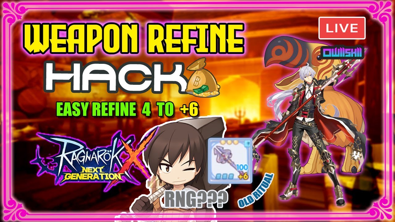 [ROX] WEAPON REFINE HACK 100% LEGIT EASY METHOD  [Tagalog] | OWIISHII ⬆️✔️