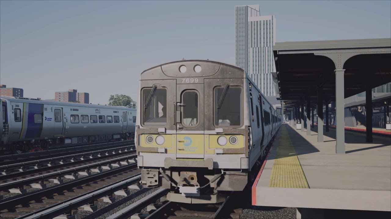 Train Sim World 6 PS5 Long Island Railroad Operating Train 125 from Jamaica to New York Penn
