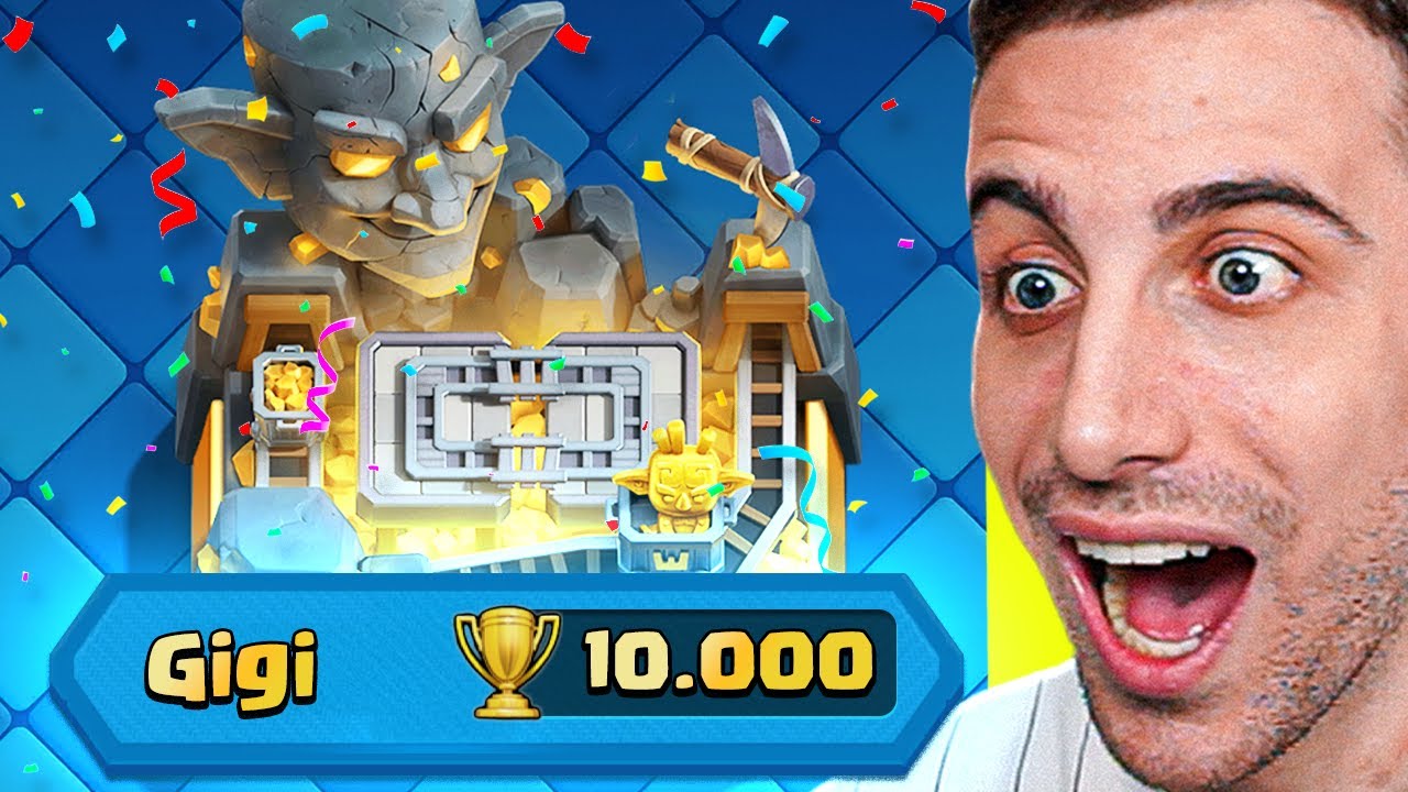 Ho Raggiunto le 10.000 COPPE su Clash Royale!