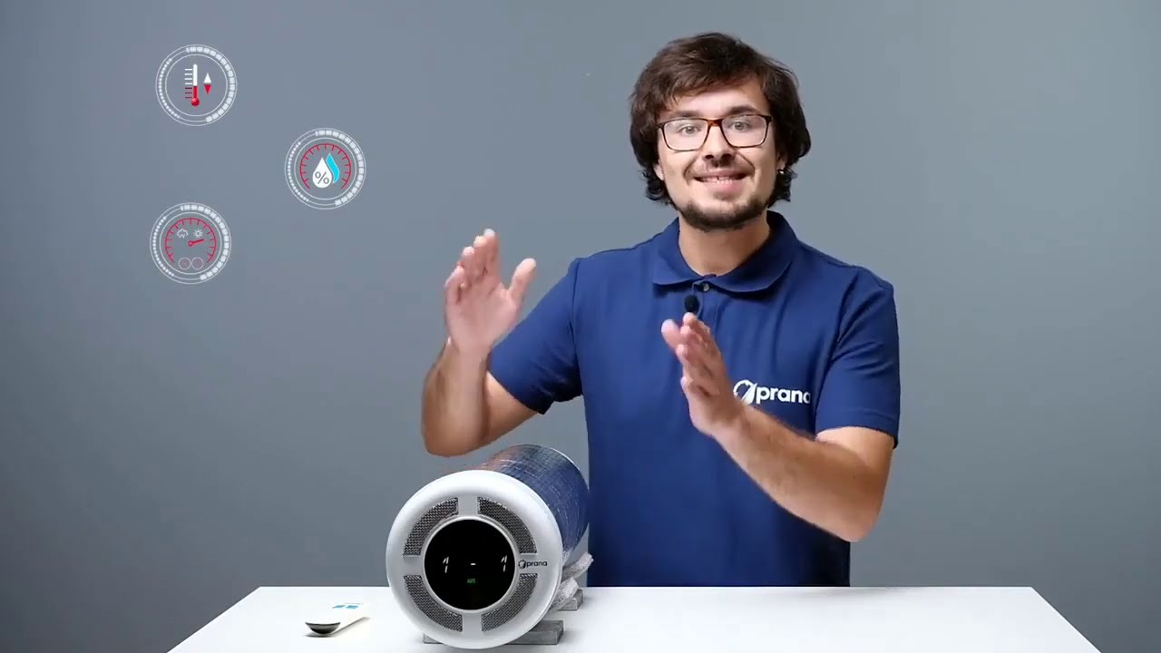 Рекуператор Prana, модель 2020. Полная автоматика работы, контроль качества воздуха и др