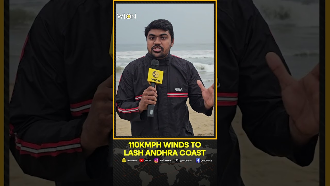 Cyclone Montha Landfall Tonight | Strong Winds to Hit Andhra Pradesh | WION