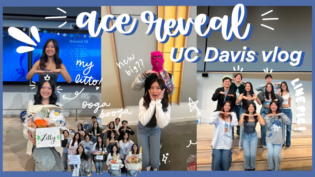 UC Davis vlog - VSA ACE reveal!