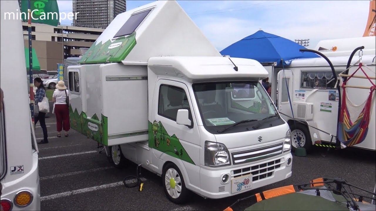 Foldable mini Camper from Japan
