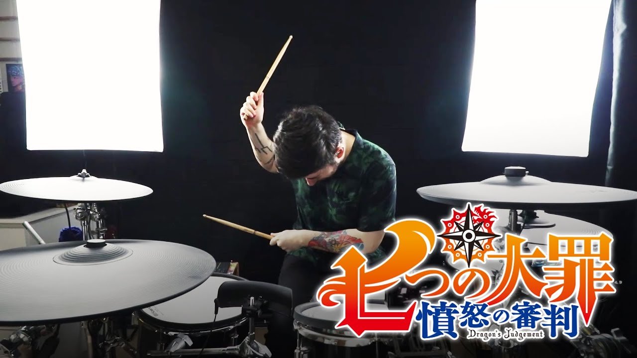 (Nanatsu no Taizai Season 4 OP 2 Full) Sora Amamiya『Eien no Aria』(Drum Cover)