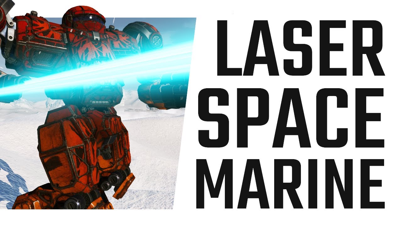 Laser Space Marine - 5xERLL Nova Cat Build - Mechwarrior Online The Daily Dose 1392