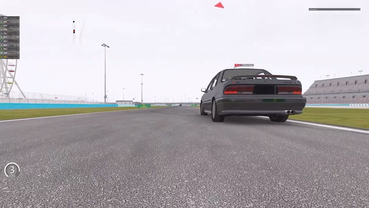 Assetto Corsa, Daytona endurance Nov' angel, Mercedes-Benz W124 300D '93