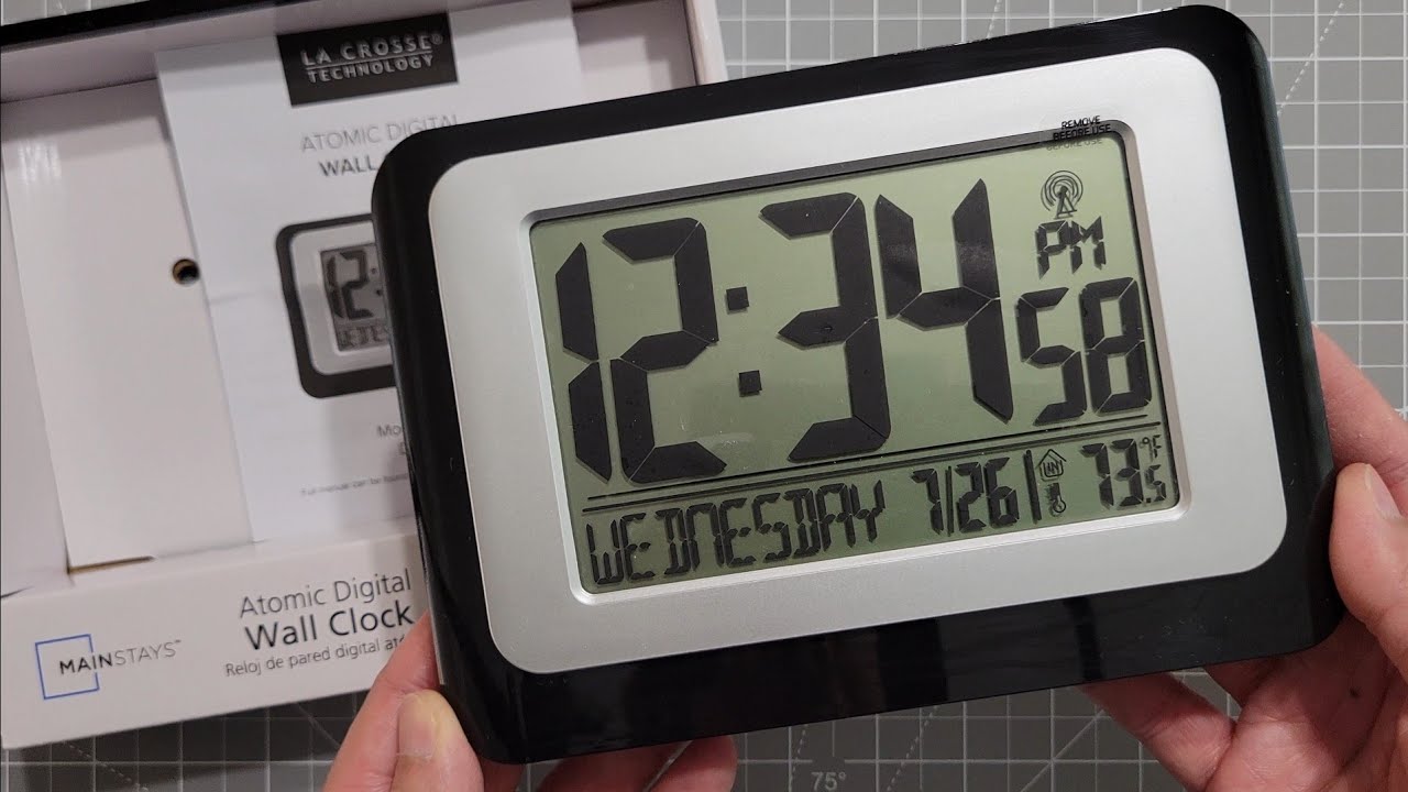 La Crosse Technology Wall or Table Atomic Clock 