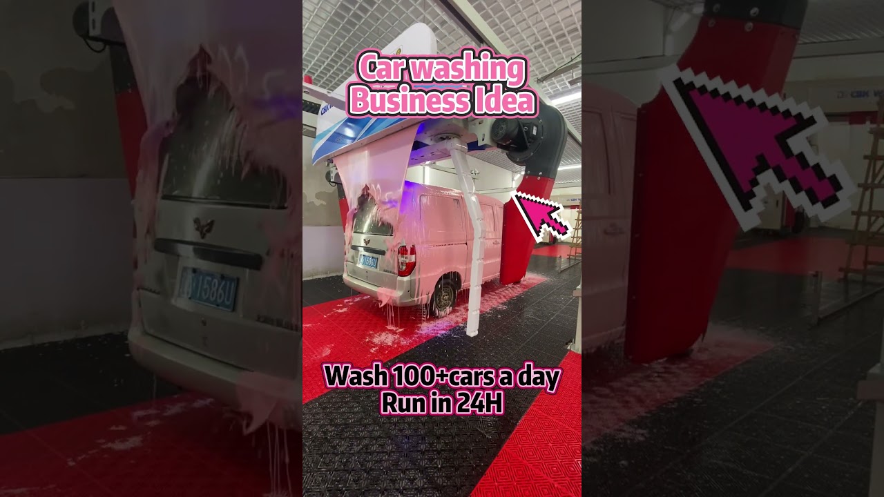 😎High-Tech Touchless Car Wash: Safeand Efficient#carwash #carwashing