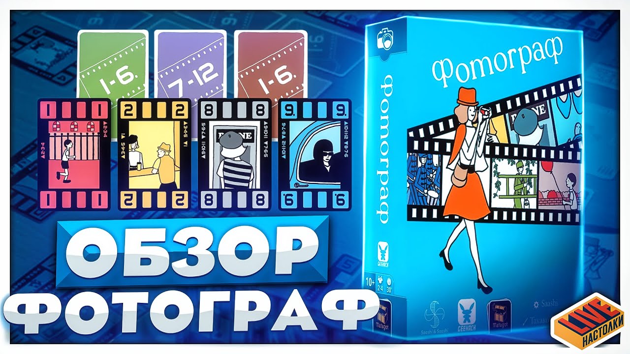 Обзор настольной игры Фотограф