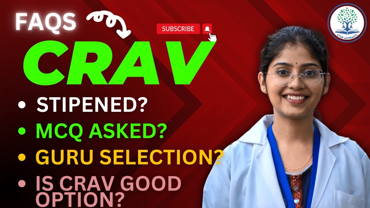 CRAV Stipend, MCQ | How to choose CRAV guru? Why to choose CRAV? | All about CRAV | CRAV exam 2024