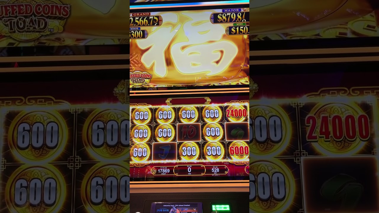 Stuffed Coins Toad - big coin surprise drop! $5.28 bet #slots #konami #slots