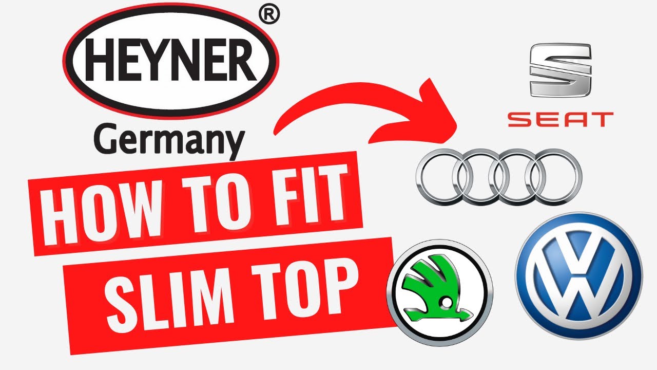How to replace new wiper blade Slim Top arm Heyner Alca