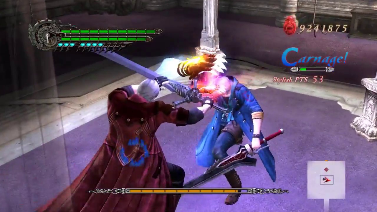 Dante's fight but I used devil trigger music instead