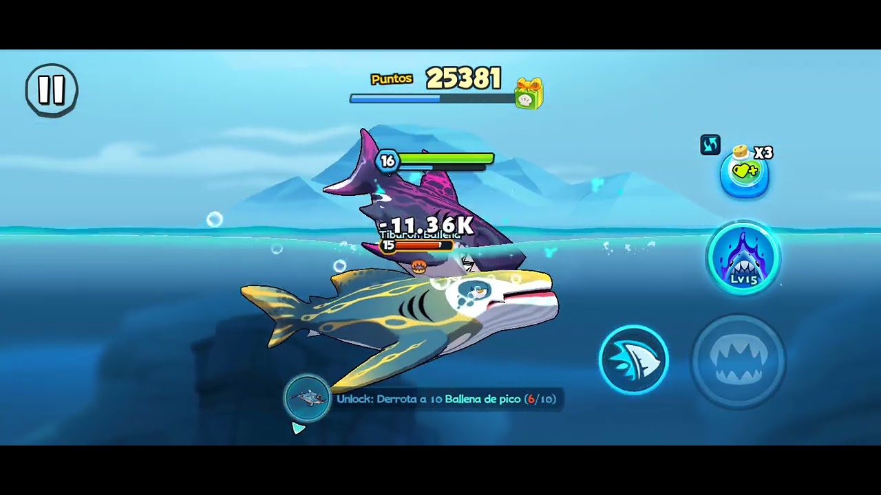 Jugando pescado come pescado PT1
