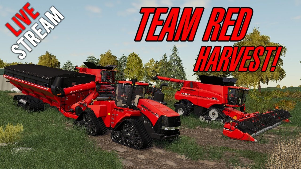 🔴Getting help from TEAM RED harvesting 93 acre soybean field on the MN Millennial Farmer map - EP7