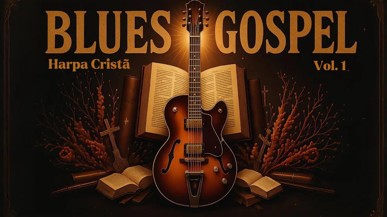 Harpa Cristã em Blues | Louvores Antigos com Ritmo Suave e Profundo