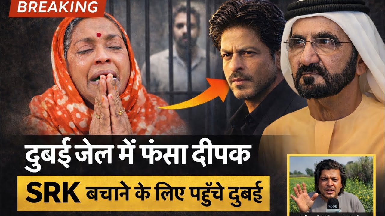 Dubai Jail Case: 9 महीने बाद दीपक के लिए Shah Rukh Khan की एंट्री | Deepak In Dubai Jail