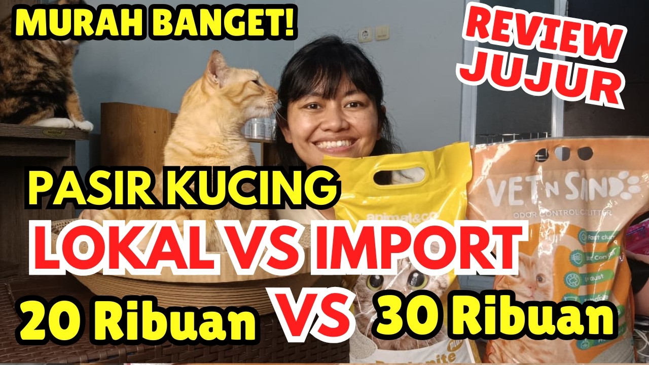 Review Pasir Kucing Vet N Sand VS Animal & Co Harga Murah!