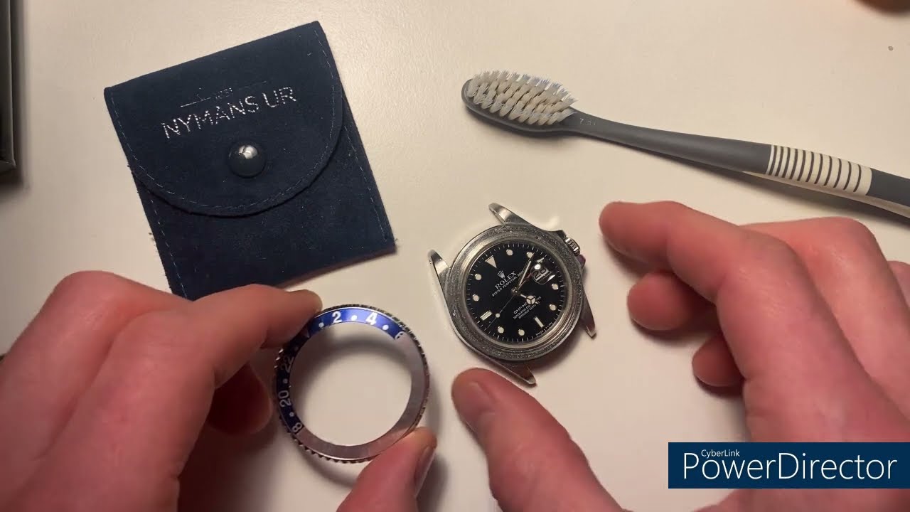 How to change insert on Rolex GMT Master